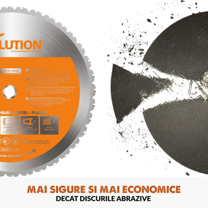 Fierastrau circular de masa multifunctional R355CPS Evolution 083-0003, 2200 W, Ø355 mm [18]