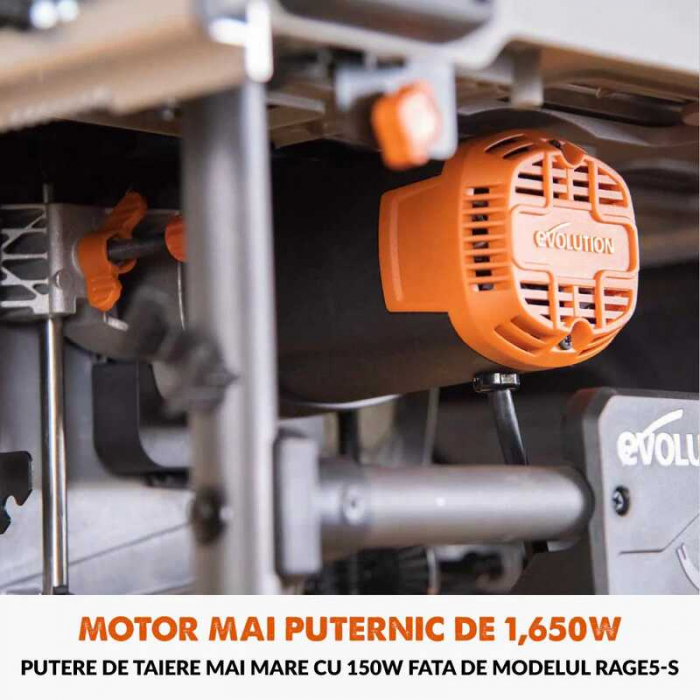 Fierastrau circular de masa R255TBL+ Evolution 119-0013, 1800 W, Ø255 mm [11]