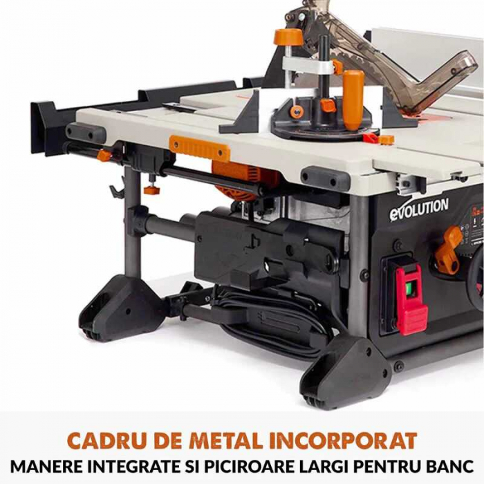 Fierastrau circular de masa R255TBL+ Evolution 119-0013, 1800 W, Ø255 mm [4]