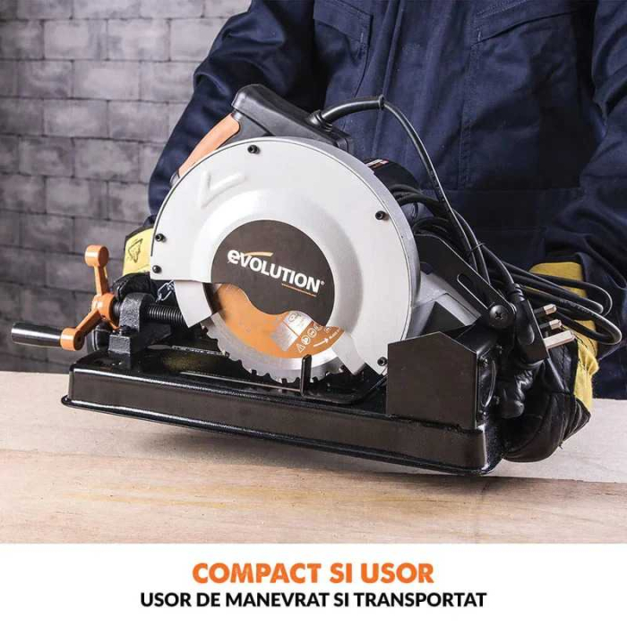 Fierastrau circular de masa RAGE 4 Evolution 081-0008, 1250 W, Ø185 mm [3]