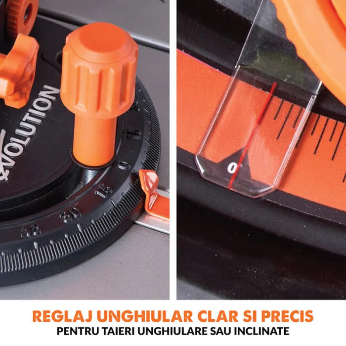 Fierastrau circular de masa RAGE 5-S EU Evolution 057-0003, 1800 W, Ø255 mm [8]