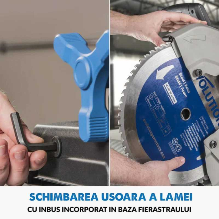 Fierastrau circular de masa S355CPS Evolution 084-0003, 2200 W, Ø355 mm [11]