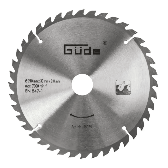 Fierastrau circular de masa unghiular GKS 2134.1 Guede 55274, 1100 W, Ø210 mm [7]