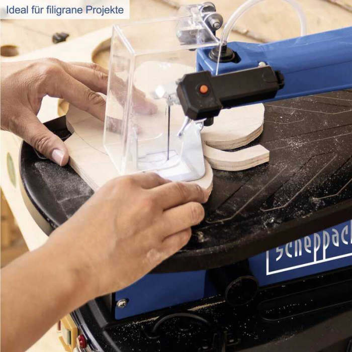 Fierastrau de traforaj cu arbore flexibil DECO FLEX SL Scheppach 5901410901, 90 W, 1500 W [3]