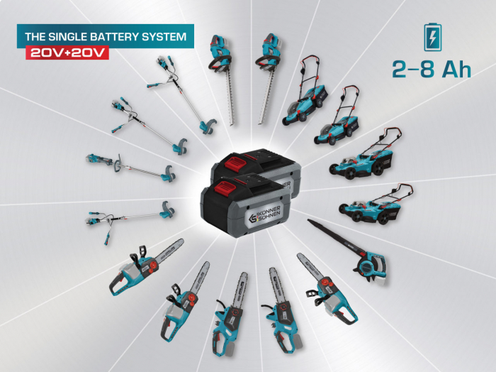 Fierăstrău electric cu lanț pe acumulator KS CS40V-16 [6]