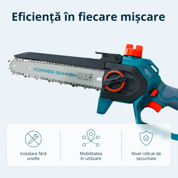 Fierăstrău mini fără fir KS MCS20V-8 CASE PLUS [3]