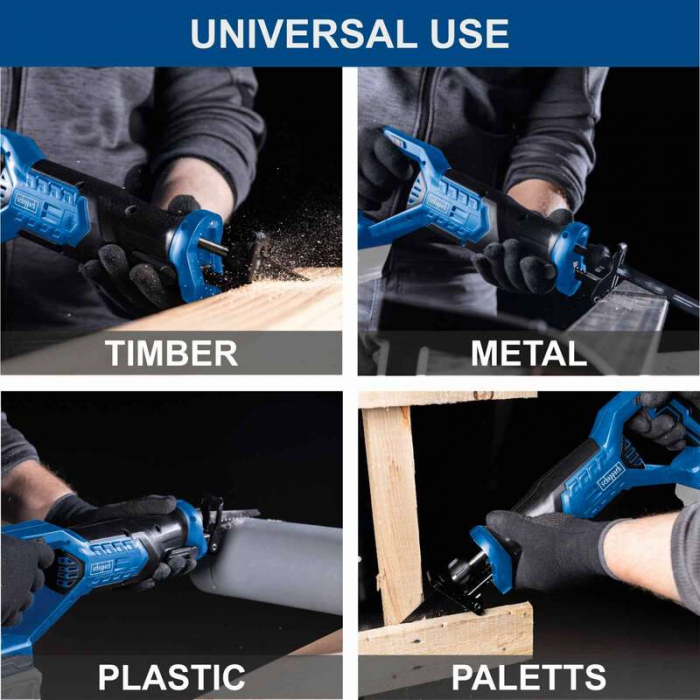 Fierastrau sabie fara acumulator BC-RS250-X Scheppach 5909242900, 20 V, 3000/min, 28 mm [8]