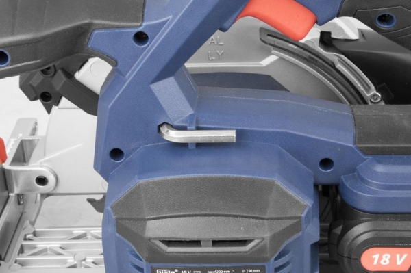 Fierastrau circular de mana fara acumulator Li-Ion KS 18-0 Gude 58517, 18 V, Ø150 mm, 4200 rpm [7]