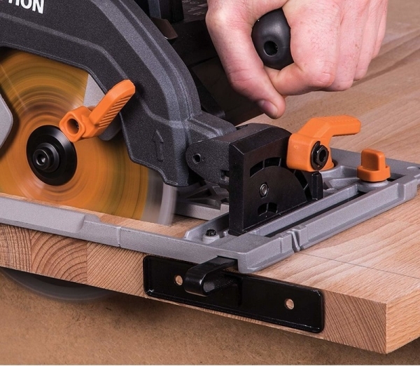 Fierastrau circular de mana fara sina de ghidaj R185CCSX+EU Evolution 027-0003A, 1600 W, Ø185 mm [16]