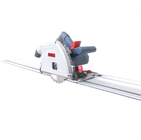 Fierastrau circular de mana cu sina de ghidaj TS 57-1200 KE SET Gude 58138, 1200 W, Ø165 mm [2]