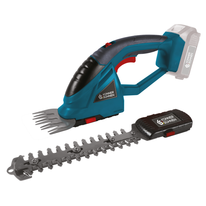 Foarfecă 2 în 1 pentru iarbã si gard viu cu acumulator KS SHT-20V [12]
