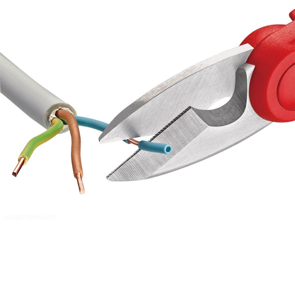 Foarfeca de electrician Knipex 95 05 155 SB, 155 mm [3]