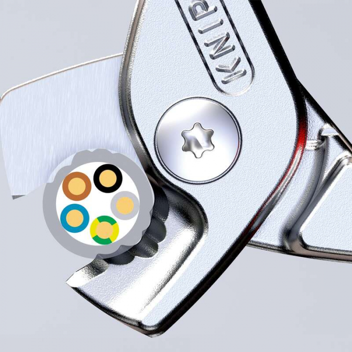 Foarfeca de taiat cabluri Knipex 95 11 160, 160 mm [10]