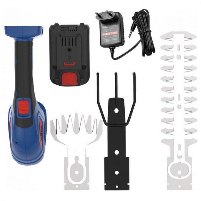 Foarfeca electrica pentru iarba si gard viu cu acumulator GPS Gude 58404, 18 V, 2.0 Ah [5]