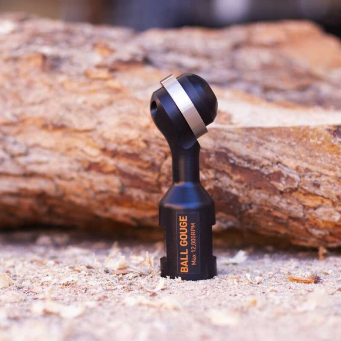 Freza rotativa de sculptura in lemn pentru polizor unghiular Ball Gouge Arbortech BAL.FG.2000.60, 30 mm [4]