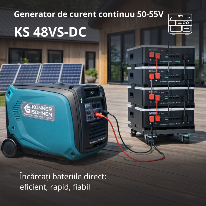 Generator de curent continuu KS 48VS-DC, versiunea 50-55V [2]