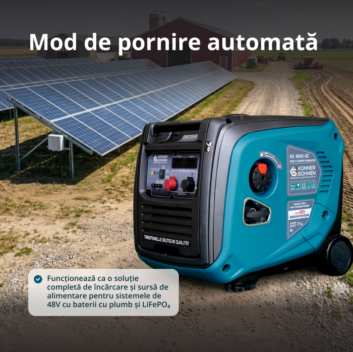 Generator de curent continuu KS 48VS-DC, versiunea 50-55V [3]
