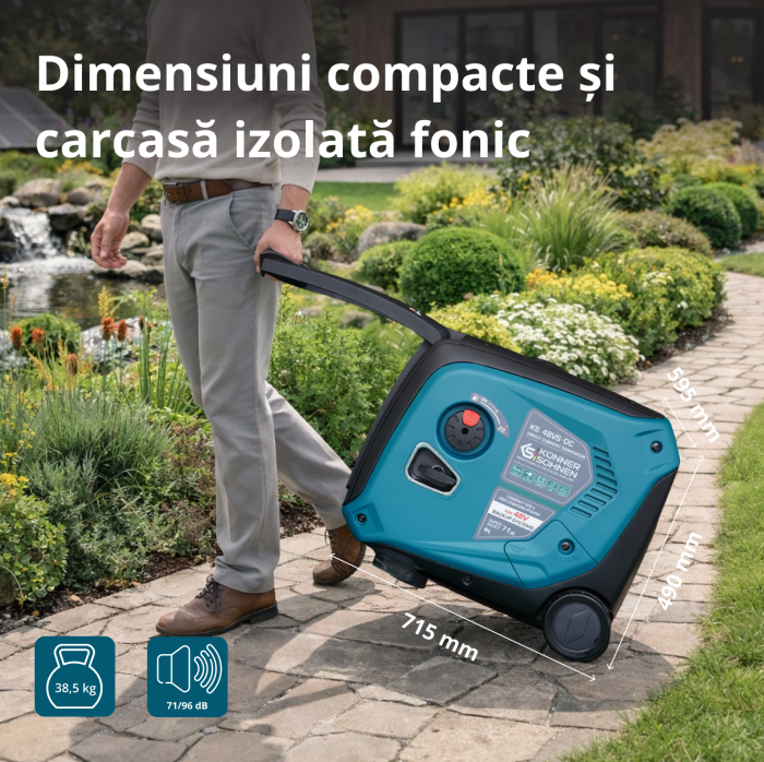 Generator de curent continuu KS 48VS-DC, versiunea 50-55V [5]