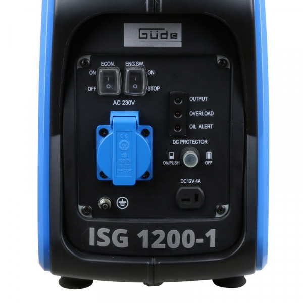 Generator de curent pe benzina cu invertor ISG 1200-1 Gude 40719, 1300 W, 1.8 Cp [2]