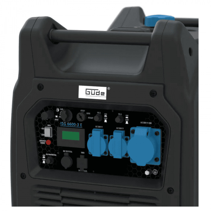 Generator de curent pe benzina cu invertor ISG 6600-3 E Gude 40724, 6600 W, 10.1 Cp [5]