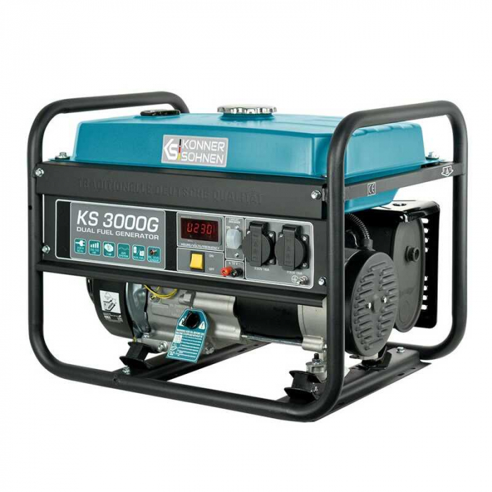 Generator de curent pe benzina/GPL KS 3000G Konner-Sohnen, 2600-3000 W, 7 Cp [4]