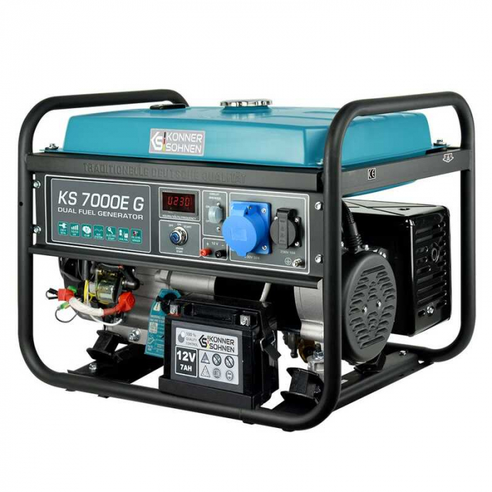 Generator de curent pe benzina/GPL KS 7000E G Konner-Sohnen, 5000-5500 W, 13 Cp [4]