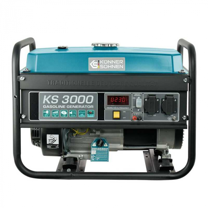 Generator de curent pe benzina KS 3000 Konner-Sohnen, 2600-3000 W, 7 Cp