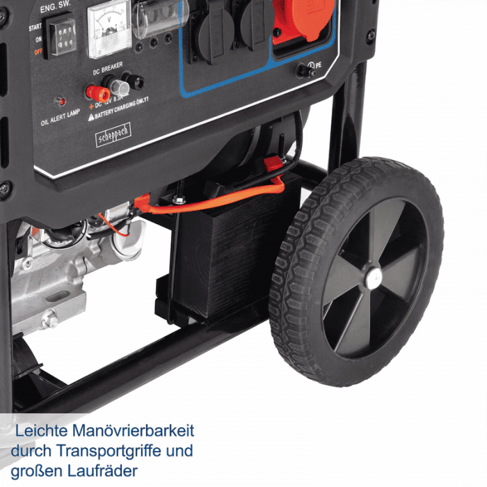 Generator de curent pe benzina SG7100x Scheppach 5906229903, 5400 W [3]