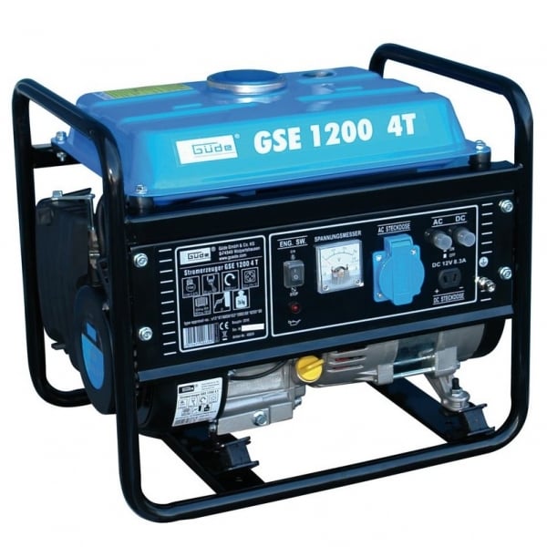 Generator de curent pe benzina GSE 1200 Guede 40639, 2000 W, 3 Cp