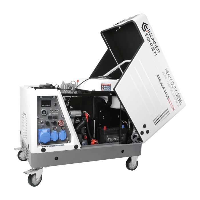Generator invertor diesel în carcasă insonorizată KS 6500iDE S ATSR [19]