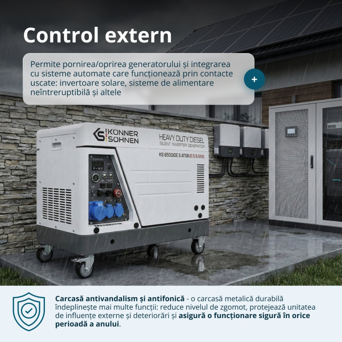 Generator invertor diesel în carcasă insonorizată KS 6500iDE S ATSR [4]