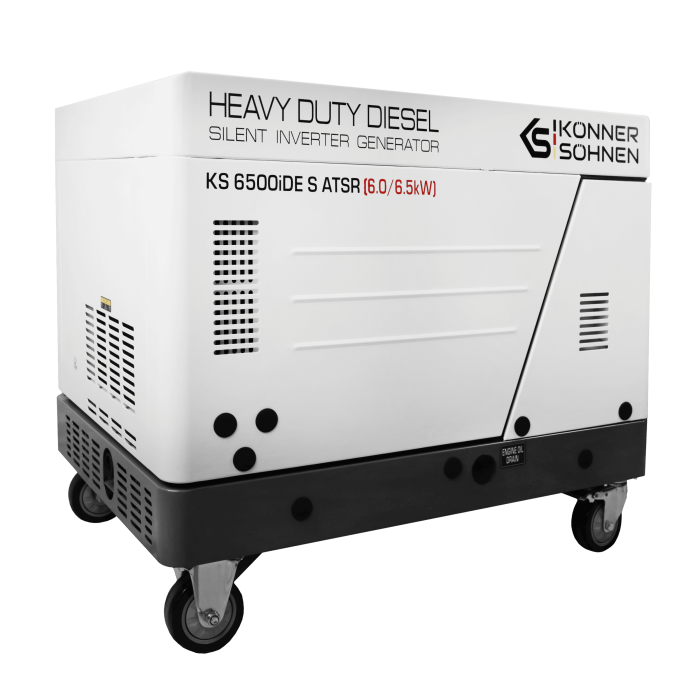 Generator invertor diesel în carcasă insonorizată KS 6500iDE S ATSR [13]