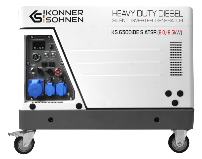 Generator invertor diesel in carcasa insonorizata KS 6500iDE S ATSR