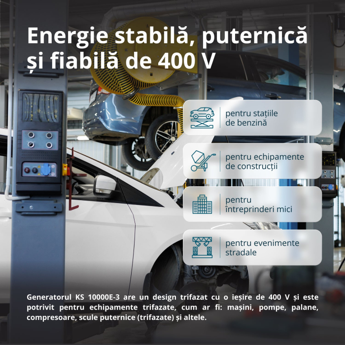 Generator pe benzina "Könner & Söhnen" KS 10000E-3 [3]