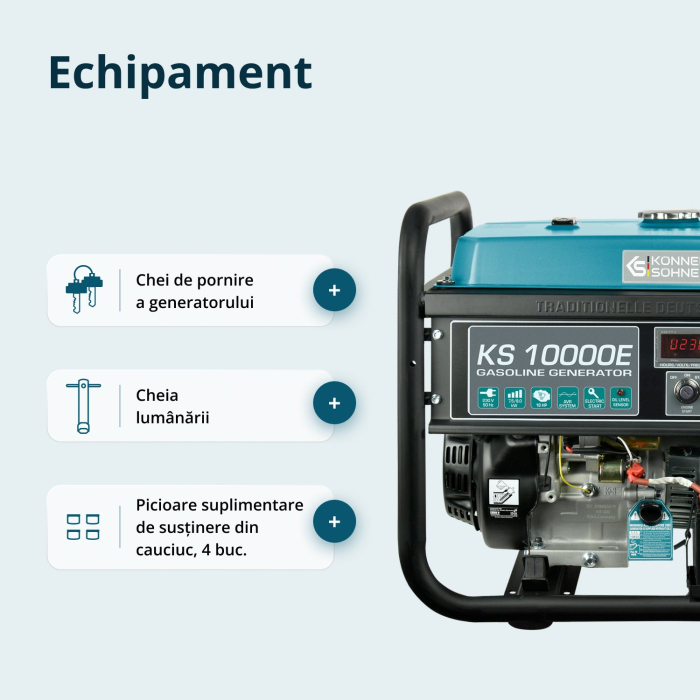 Generator pe benzina "Könner & Söhnen" KS 10000E [8]