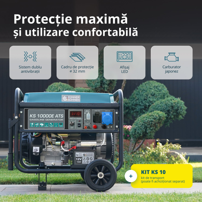 Generator pe benzina "Könner & Söhnen" KS 10000E ATS [11]