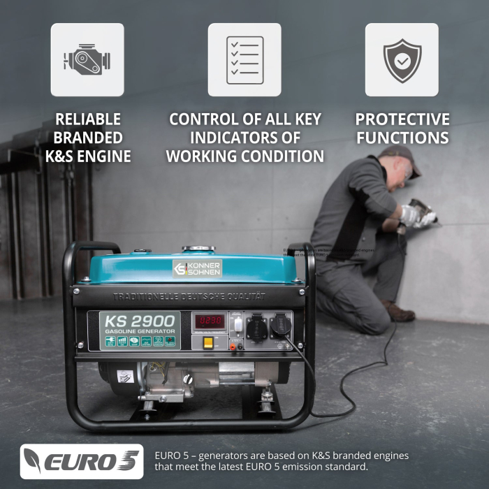 Generator pe benzina "Könner & Söhnen" KS 2900 [5]