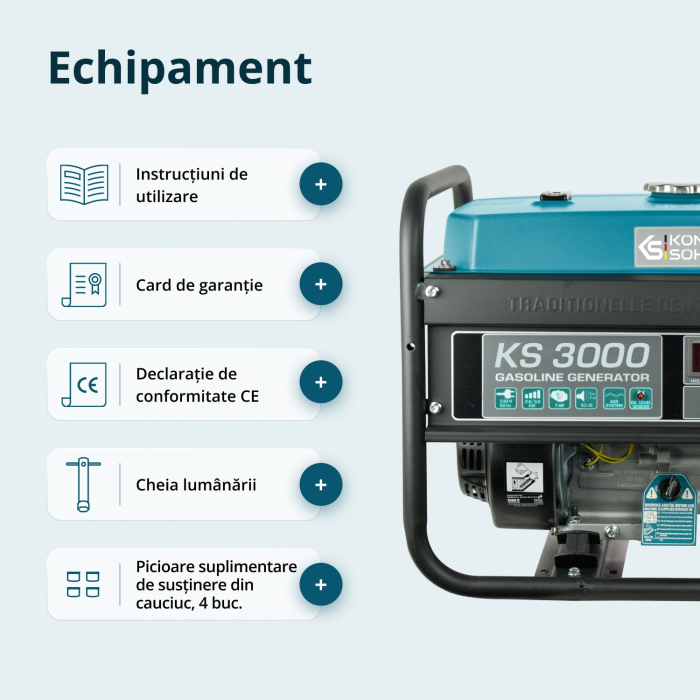 Generator pe benzina "Könner & Söhnen" KS 3000 [7]