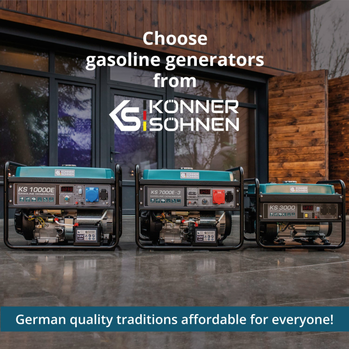 Generator pe benzina "Könner & Söhnen" KS 3000E [10]