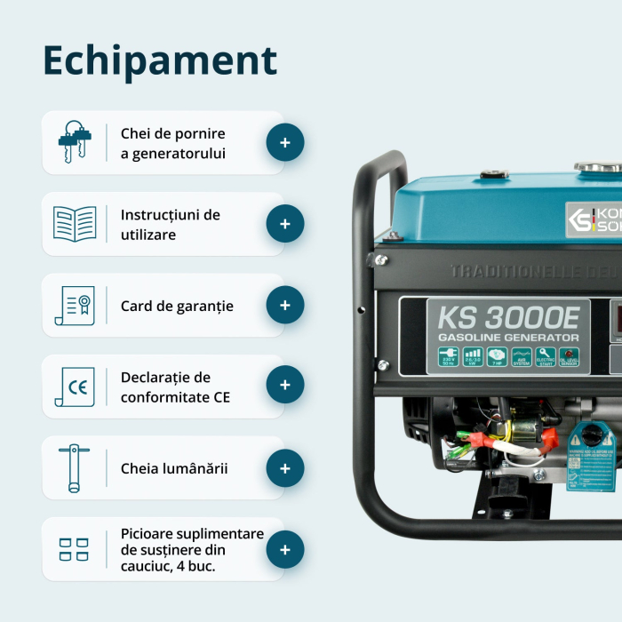 Generator pe benzina "Könner & Söhnen" KS 3000E [7]