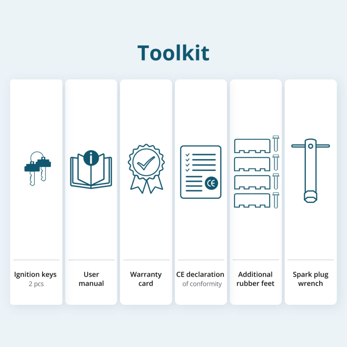 Generator pe benzina "Könner & Söhnen" KS 7000E 1/3 [10]