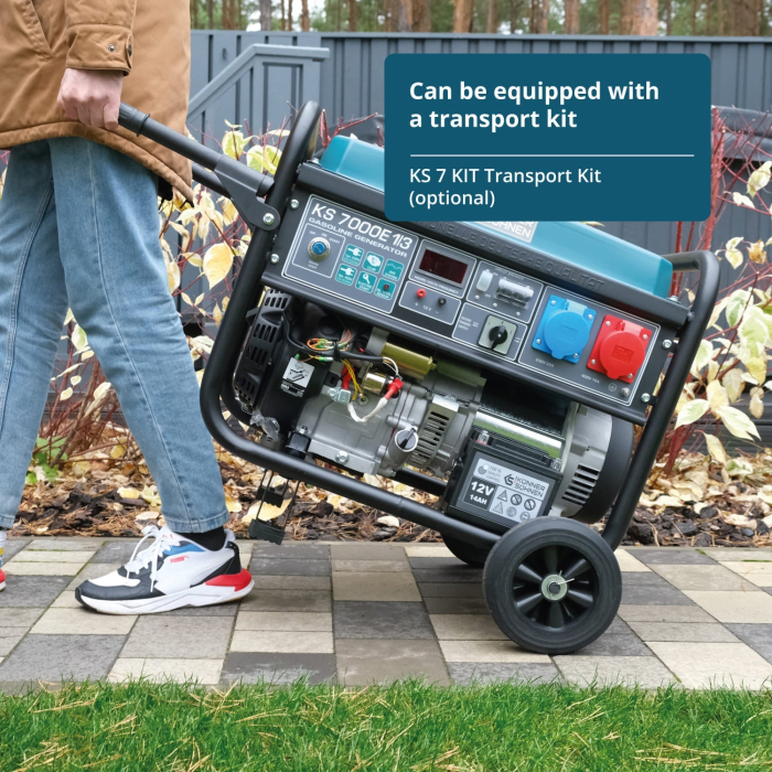 Generator pe benzina "Könner & Söhnen" KS 7000E 1/3 [9]