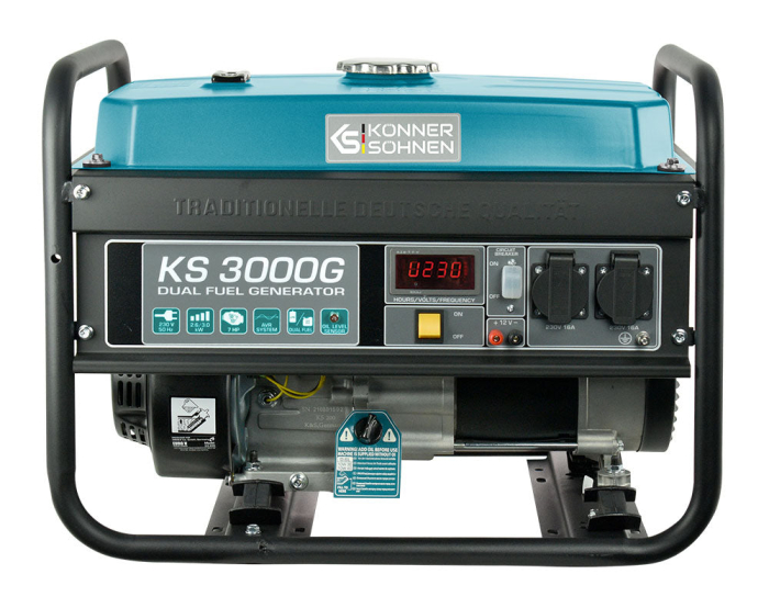Generator pe gaz/benzina "Könner & Söhnen" KS 3000G [11]
