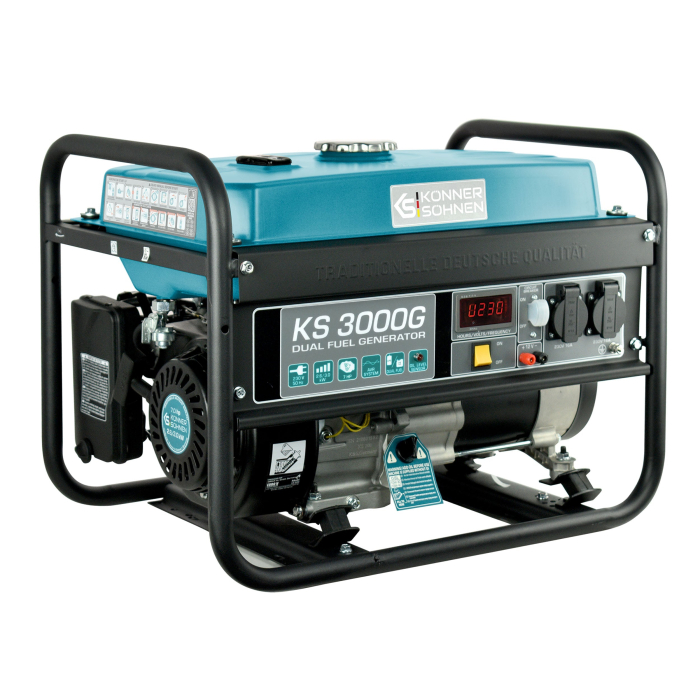 Generator pe gaz/benzina "Könner & Söhnen" KS 3000G [12]