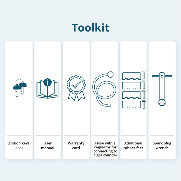 Generator pe gaz/benzina "Könner & Söhnen" KS 7000E G [10]