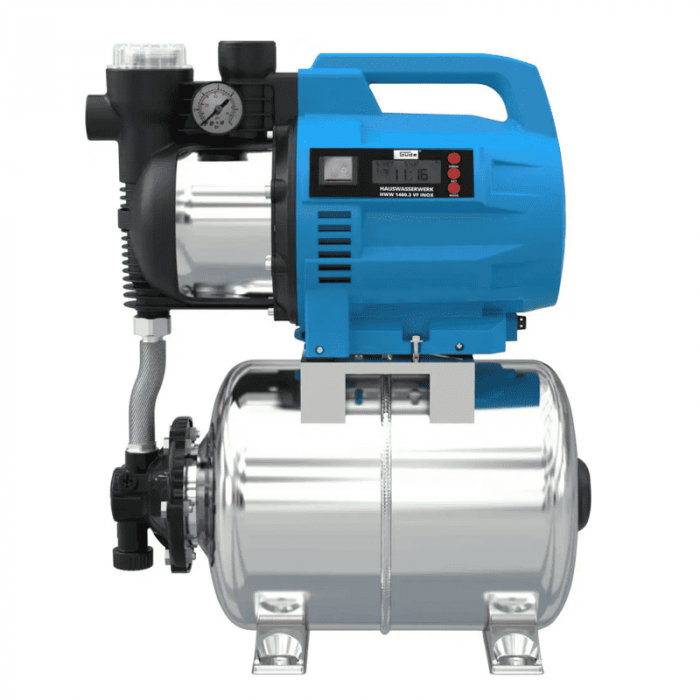 Hidrofor cu afisaj digital HWW 1400.3 VF Gude 93909, 1400 W, 4800 l/h [2]
