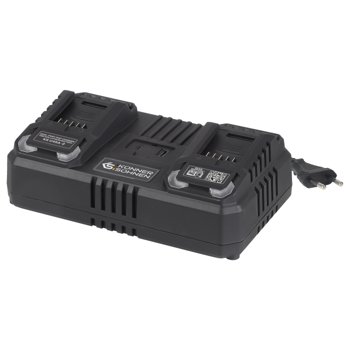 Incarcator dublu pentru baterii reincarcabile 20V KS C45A-2