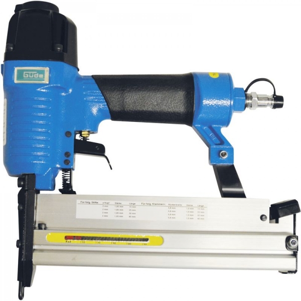 Capsator pneumatic pentru capse si cuie Gude 40220, kit [4]