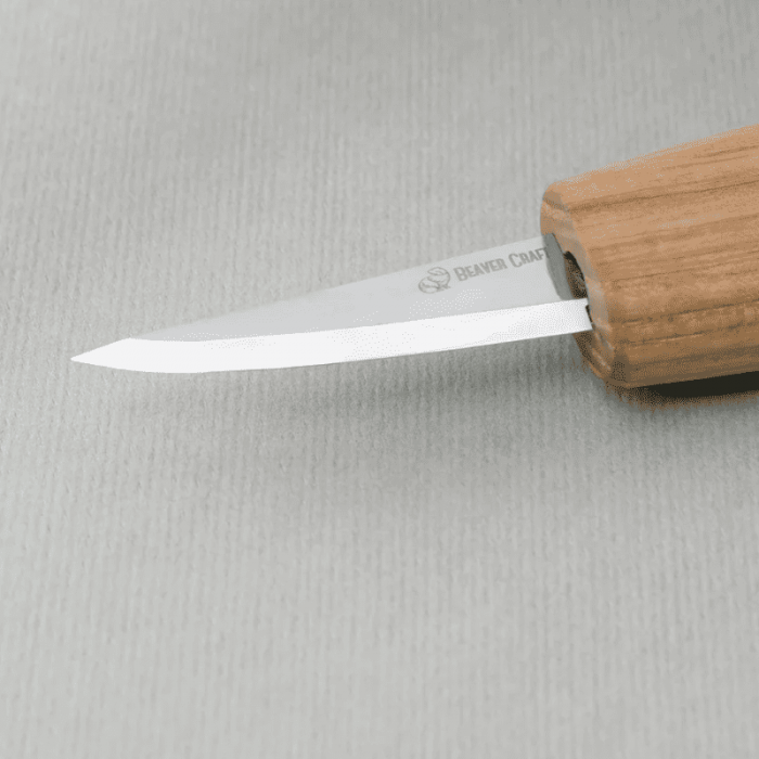 Lama pentru cutit de cioplit inclinat in lemn BeaverCraft BC13 [2]