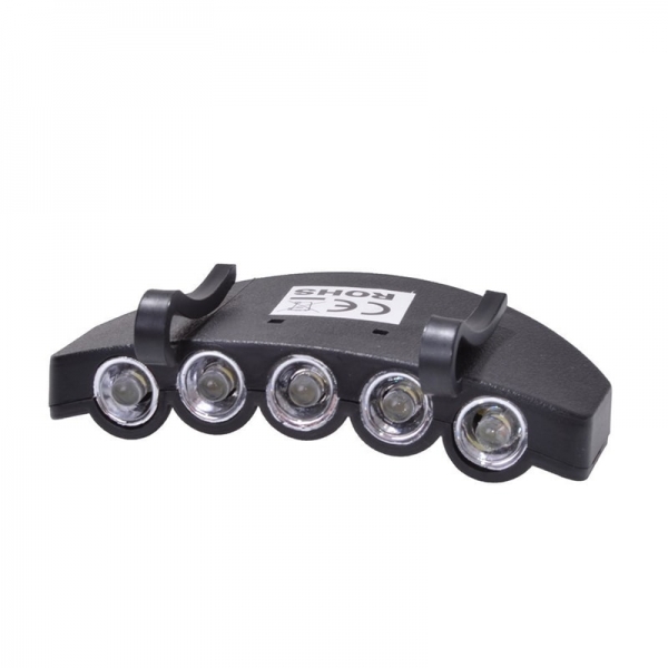 Lanterna cu sistem de prindere pe sapca pentru vanatoare si pescuit Filmer FLMR36170, 5 LED-uri de la casaidea imagine noua